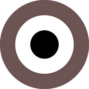 roundel-brown