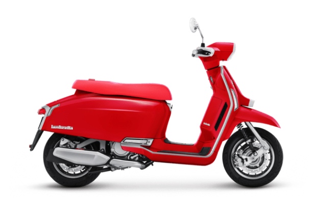 Scooter Lambretta G350 rouge Scooter Lambretta G350 rouge